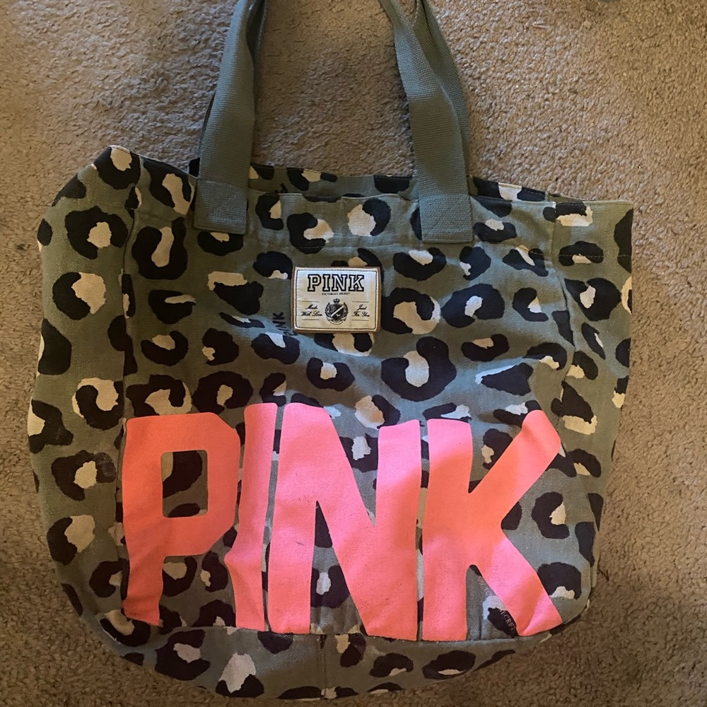 Victoria’s Secret pink tote bag